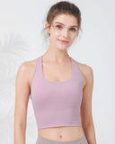 Sueña™ Pembe İ-Back Yoga Atleti - Hafif Destekli