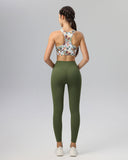 Sueña™ Çiçekli X-Cross Kolsuz Bluz