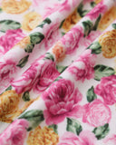 Sueña™ Pembe Çiçekli Bodycon Slip Maxi Elbise