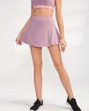 Sueña™ Pembe Yüksek Bel Çabuk Kuruyan Yoga Eteği