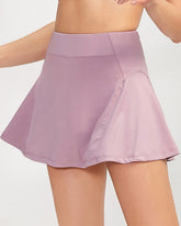 Sueña™ Pembe Yüksek Bel Çabuk Kuruyan Yoga Eteği