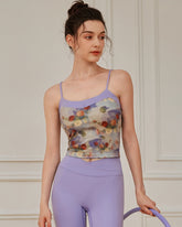 Sueña™ Mor Çiçekli Camiş - Orta Destek