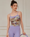 Sueña™ Mor Çiçekli Camiş - Orta Destek