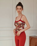 Sueña™ Kırmızı Çiçekli Camiş - Orta Destek