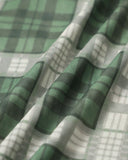 Sueña™ Yeşil Geometrik Slip Maxi Elbise