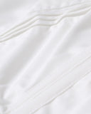 Sueña™ Beyaz Dantelli Fırfırlı Cami Üst