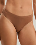 Sueña™ Kahverengi Çizgili Üçgen Bikini Takımı