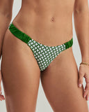 Sueña™ Yeşil Kareli Üçgen Bikini Takımı