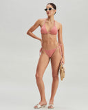 Sueña™ Kırmızı Kareli Üçgen Bikini Takımı