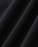 Sueña™ Siyah Kontrast Sevgili Yaka Askılı Midi Elbise