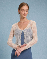 Bej Dokulu V Yaka Hırka