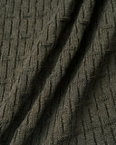 Ordu Yeşili V Yaka Kolsuz Kazak Elbise