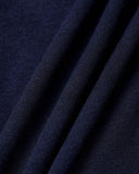 Lacivert Tek Omuzlu Örgü Tişört