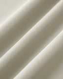 Gri Doğal Bel Düz Günlük Pantolon