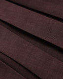 Sueña™ Şarap Kırmızısı Tekne Yaka Kolsuz Mini Elbise