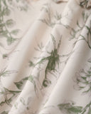 Sueña™ Yeşil Çiçekli Bağcıklı Midi Elbise