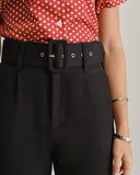 Siyah Düz Paça Pantolon