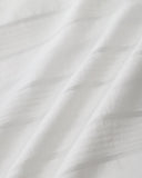 Sueña™ Beyaz Çizgili Düğmeli Bluz