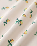 Sueña™ Bej Çiçekli A Kesim Mini Etek