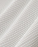 Sueña™ Beyaz Pileli Midi Etek