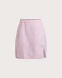 Sueña™ Pembe Çizgili Gömlek Etek Takımları