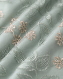 Sueña Yeşil Beli Lastikli Midi Etek