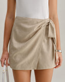 Sueña™ Haki Buruşuk A Kesim Etek