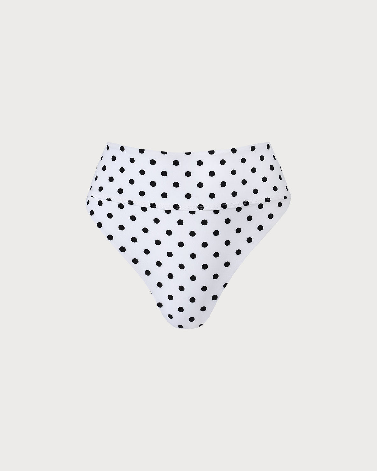 Sueña™ Beyaz Puantiyeli Yüksek Bel Bikini Altı