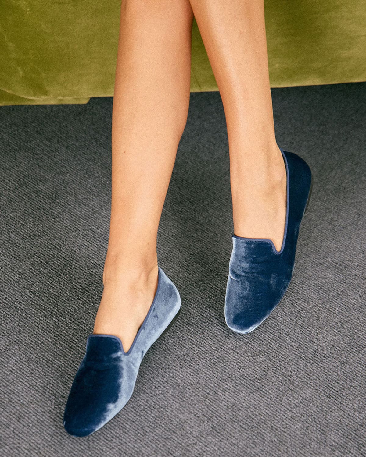 Sueña™ Enfiis Kadife Loafer Babet