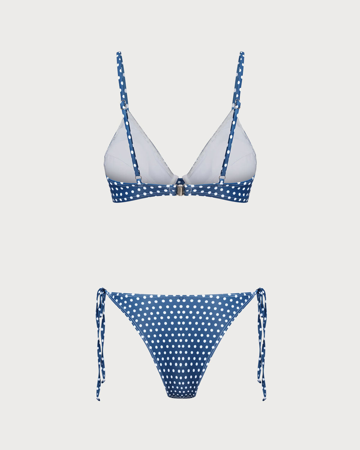 Sueña™ Mavi Polka Dot Balenli Bikini Takımı