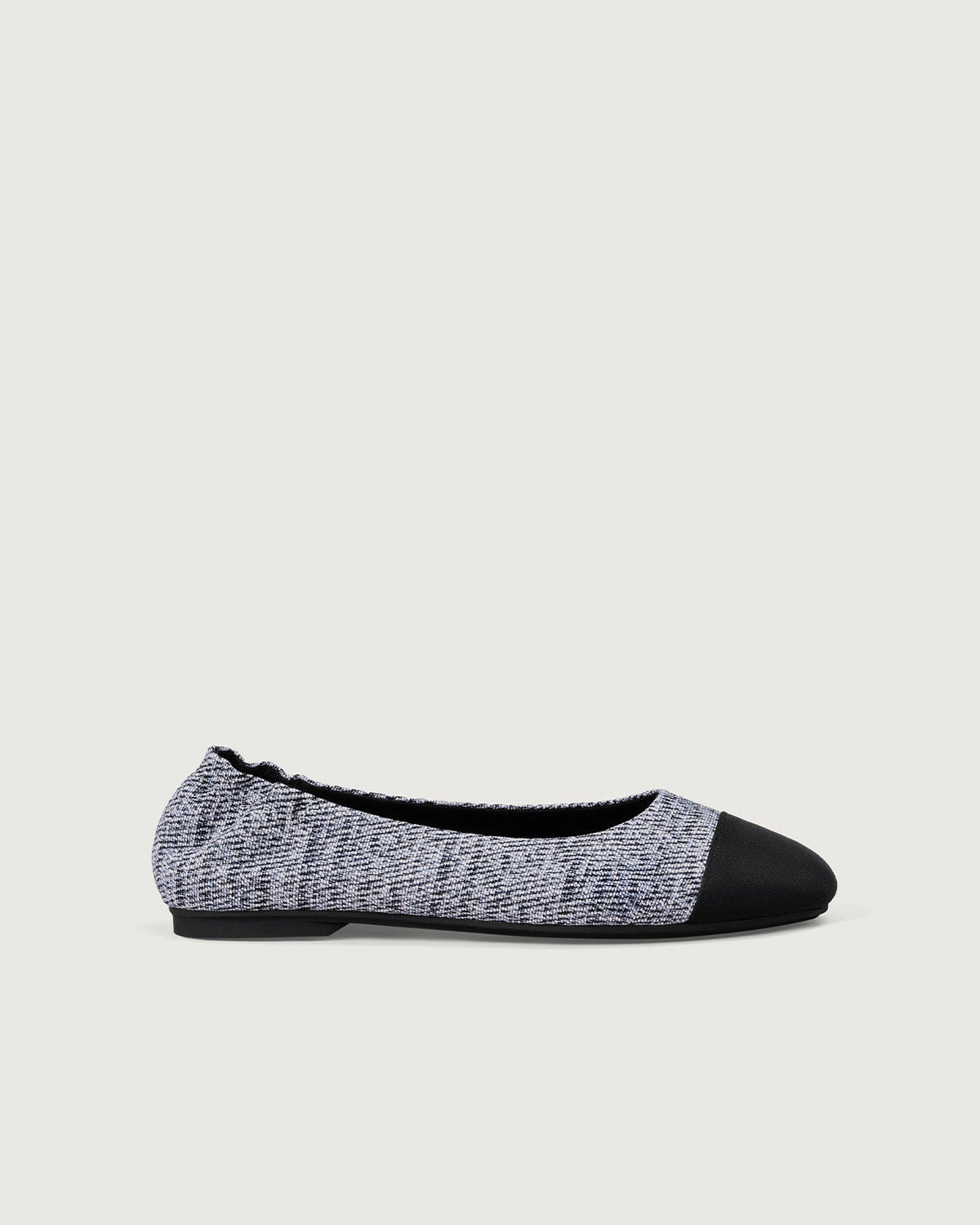 Sueña™ Enfiis Siyah Twill Jakarlı Babet