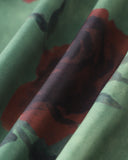 Sueña™ Yeşil Çiçekli Slip Midi Elbise