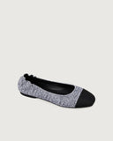 Sueña™ Enfiis Siyah Twill Jakarlı Babet