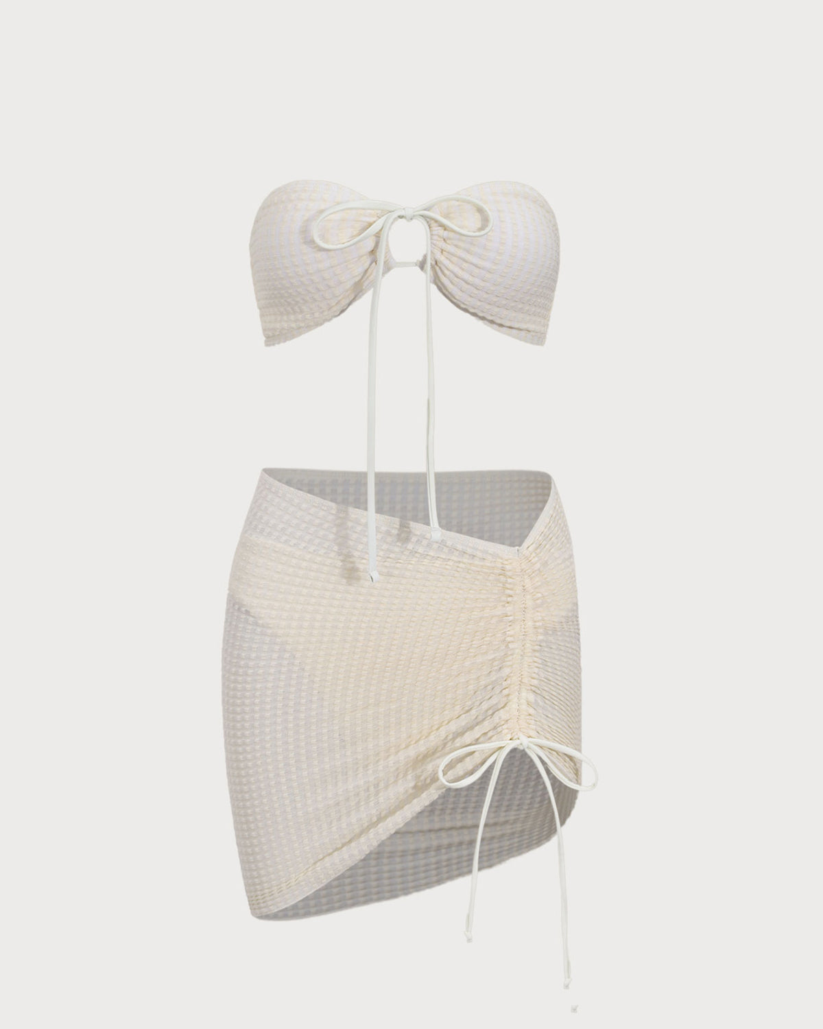 Sueña™ Bej Straplez Bikini Takımı
