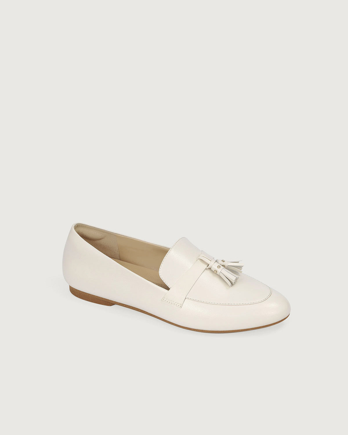 Sueña™ Enfiis Kırık Beyaz Loafer Babet