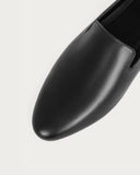 Sueña™ Enfiis Siyah Mikrofiber Loafer Babet