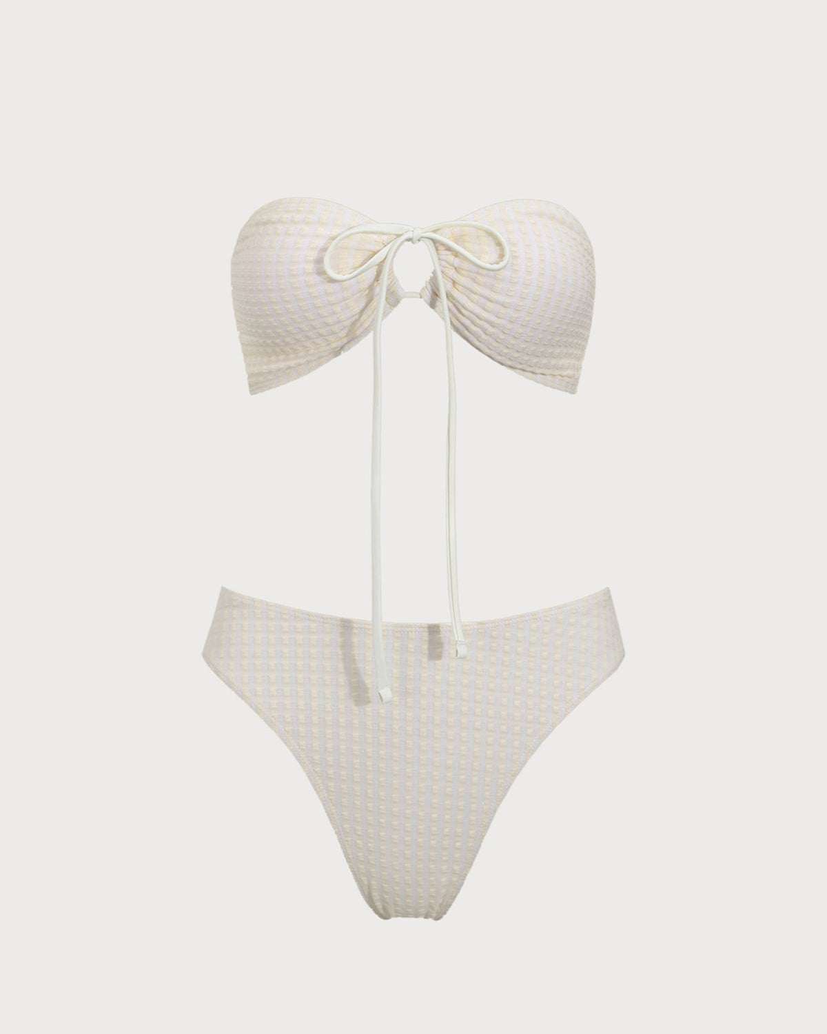Sueña™ Bej Straplez Bikini Takımı