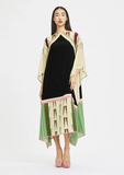 Glamour Geometrik Desenli Kaftan