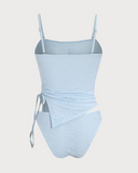 Sueña™ Mavi Dantelli Dantelli Tankini Mayo