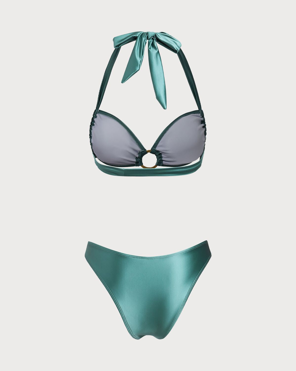 Sueña™ Yeşil O-Ringli Halter Bikini Takımı
