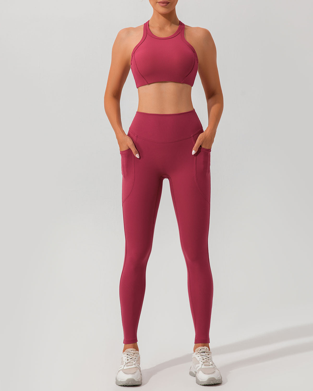 Sueña™ Kırmızı İ-Back Yoga Atlet