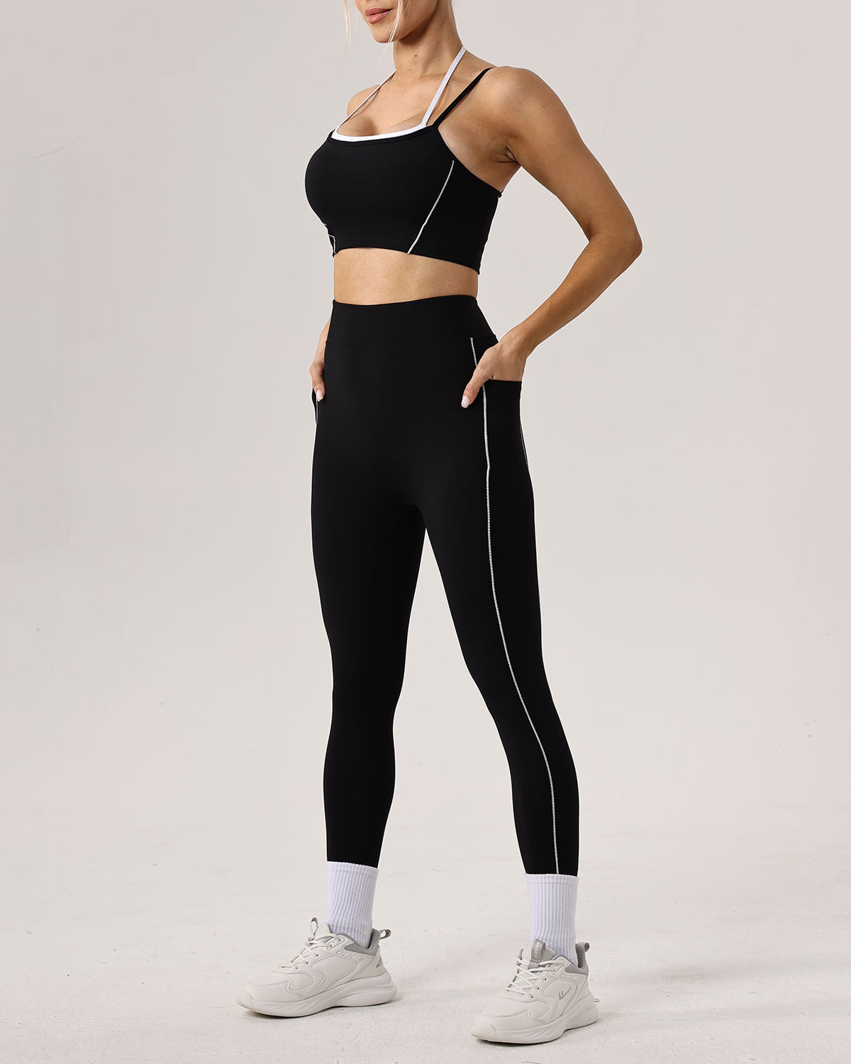 Sueña™ Siyah Yüksek Bel Yoga Taytı