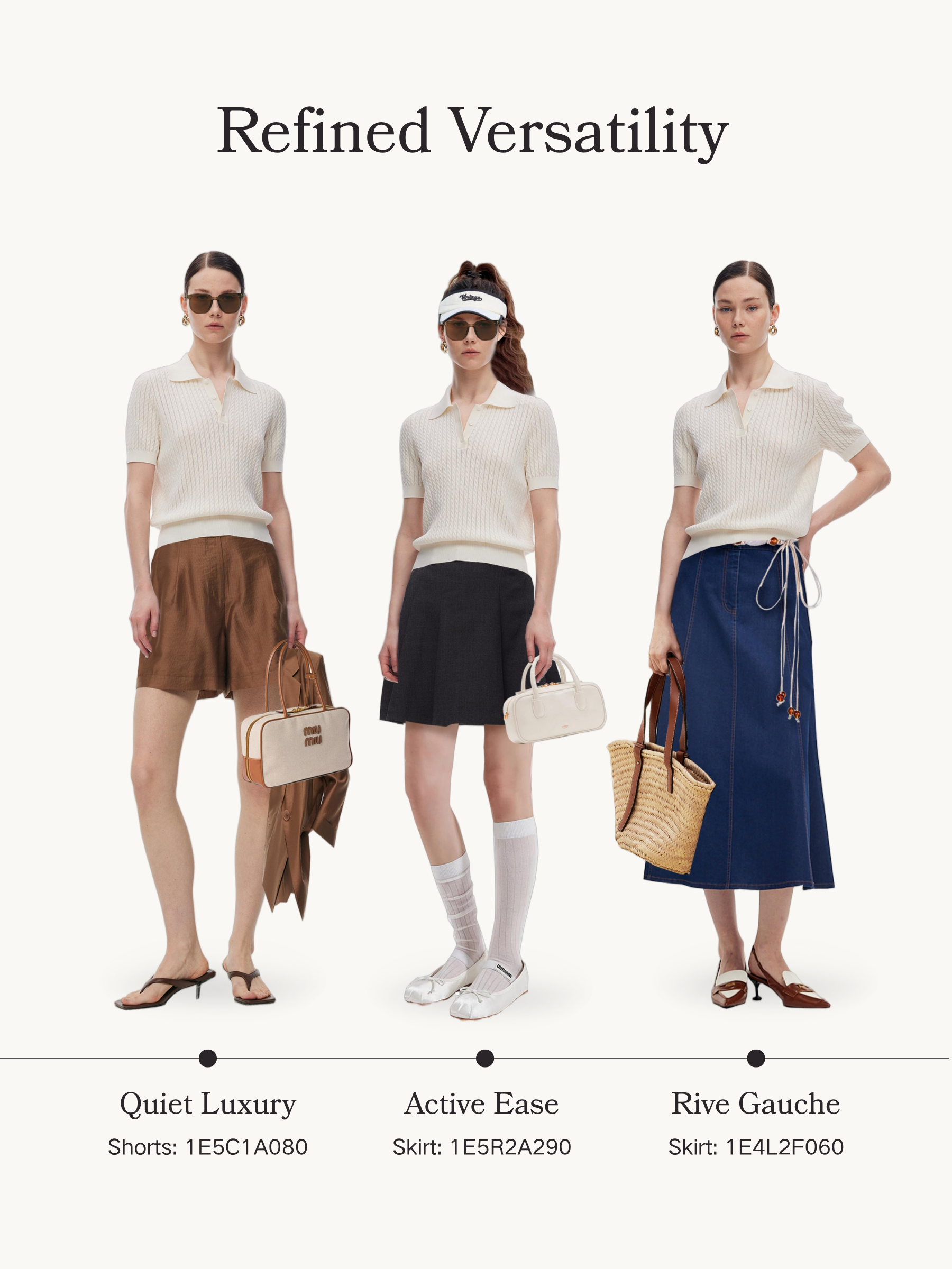 Tencel Karışımlı Ajurlu Kadın Örgü Polo Üst