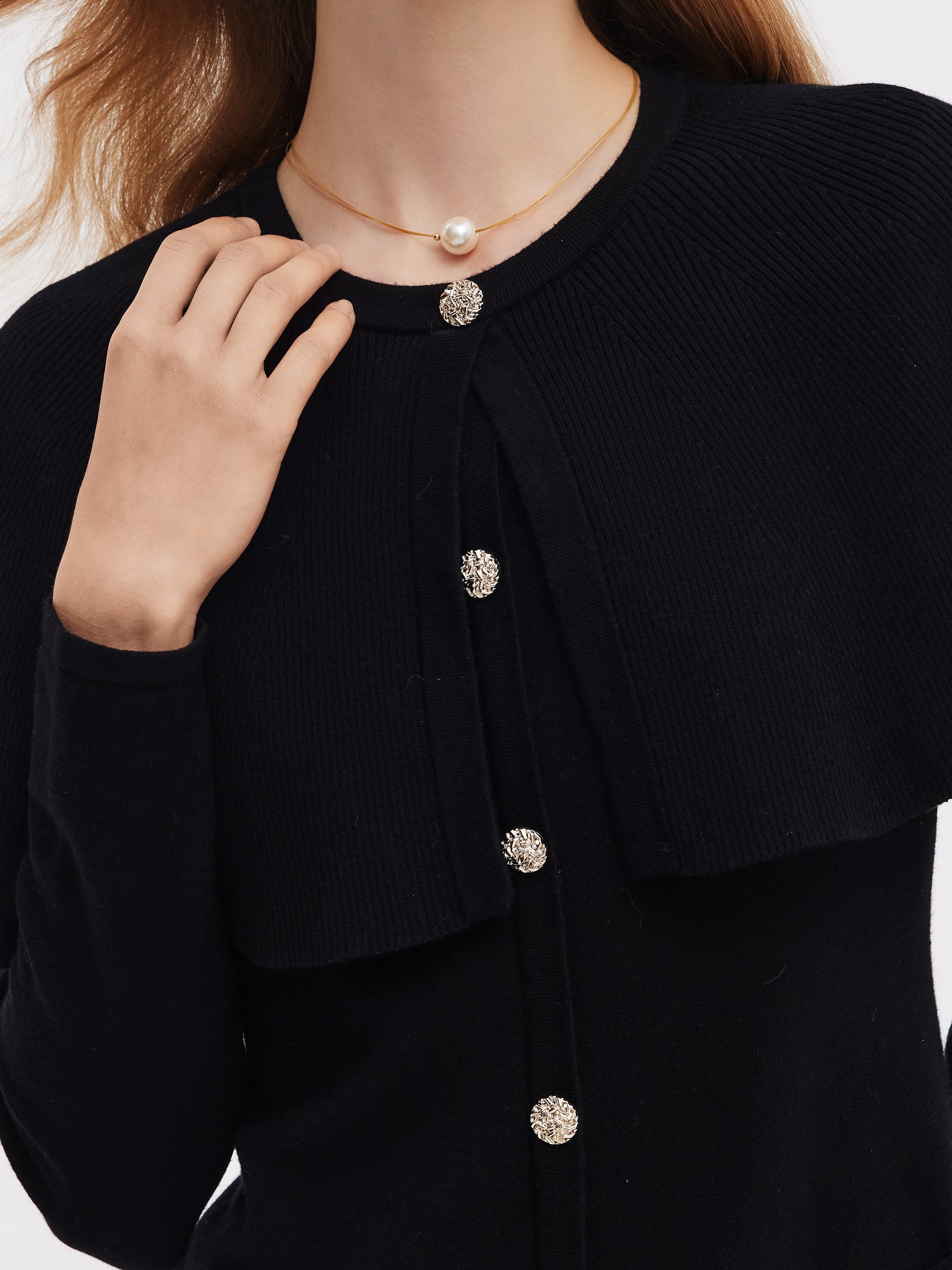 Tencel Karışımlı Capelet Kadın Örgü Mini Elbise
