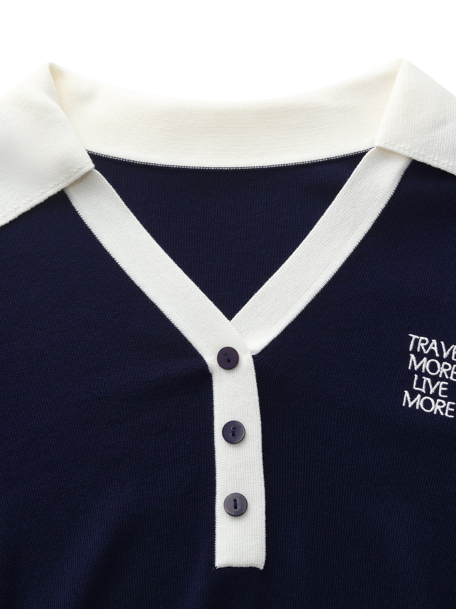 Tencel Karışımlı Kontrast Kesimli Örme Üst Ve Etek İki Parçalı Set