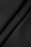 Basic Solid Corset Midi Elbise