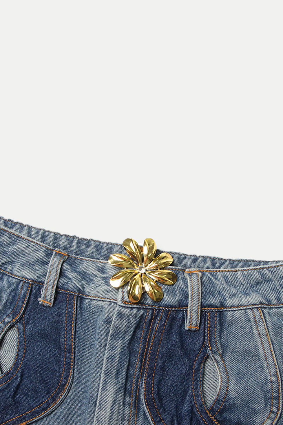 Abigail Hollow Denim Kot
