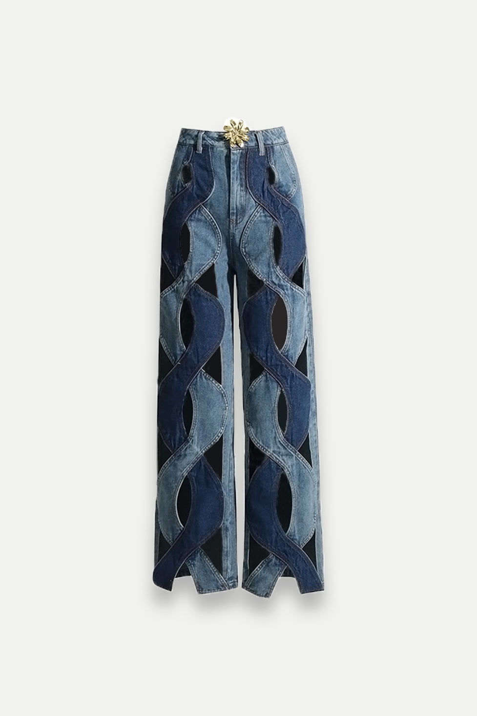 Abigail Hollow Denim Kot