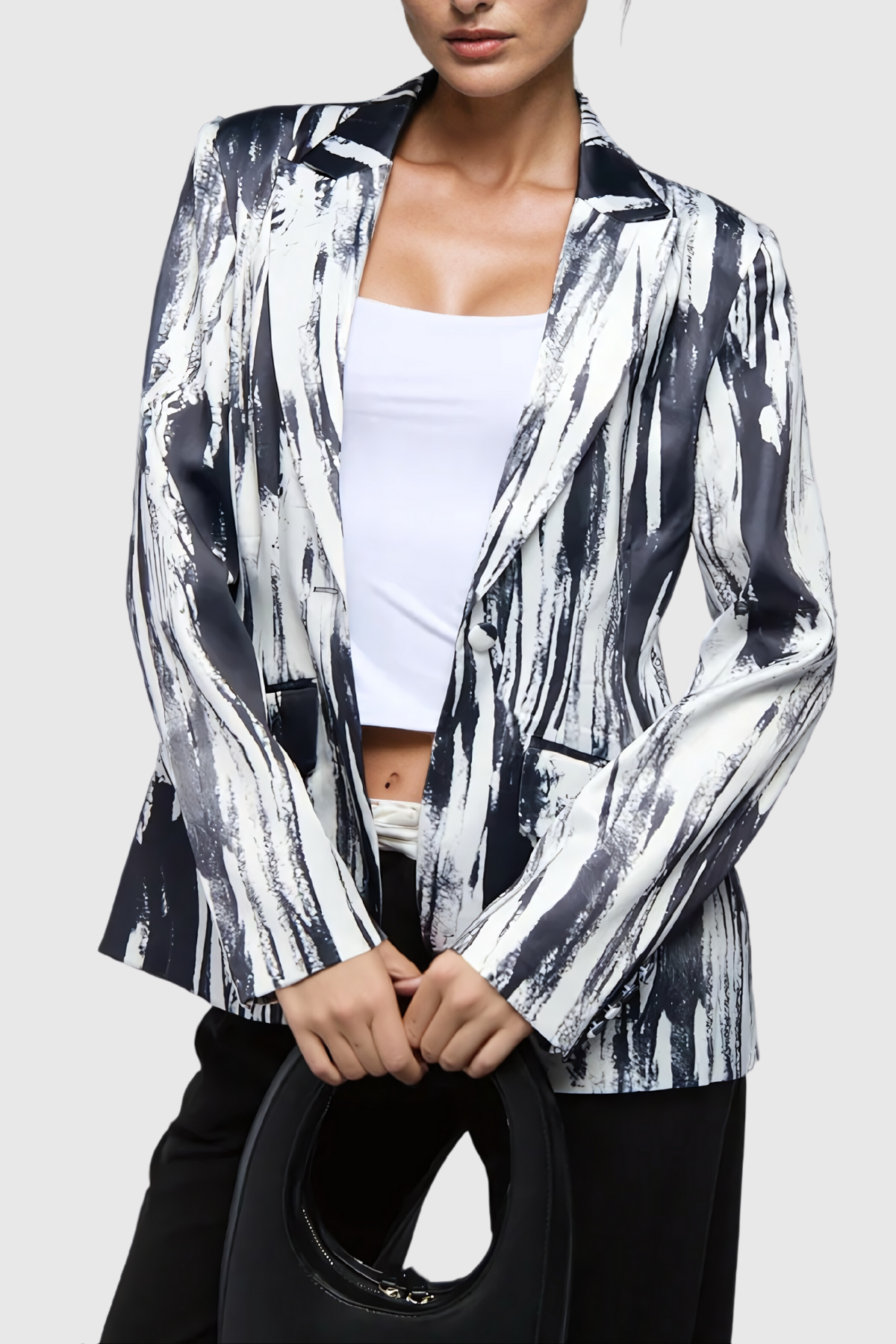 Adin Graffiti Yaka Blazer