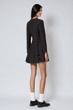 Adoeete Dalma Fiyonklu Bodycon Mini Elbise